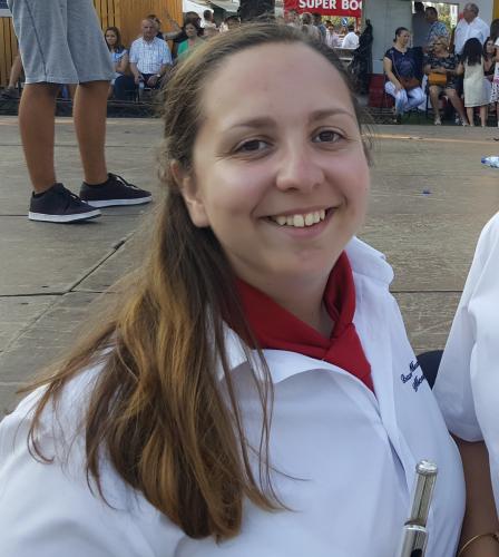 Comecei a aprender flauta transversal, na Escola de Música da BMM, em 2003; em Outubro de 2004 comecei a ir aos ensaios e em Dezembro fiz o primeiro concerto já como membro da banda.